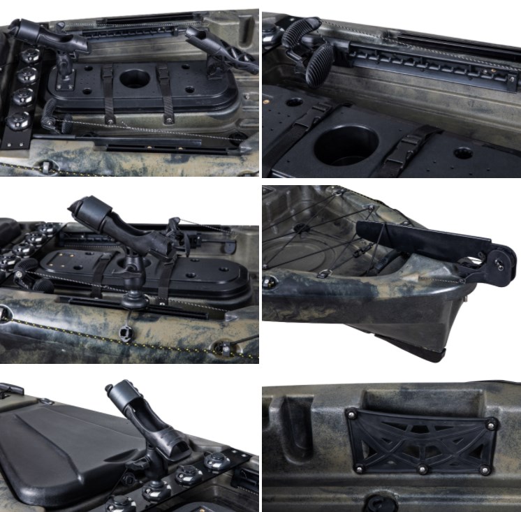 Рыболовный каяк LSF First-clas – обзор и цена Fishing Kayak Pedal Drive